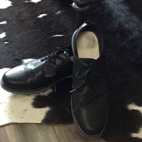 Men’s Denver Hayes lace up black shoes - Picture 2 of 2